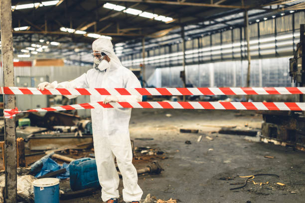 Professional Hoarding Cleanup technician working in Seymour, IN